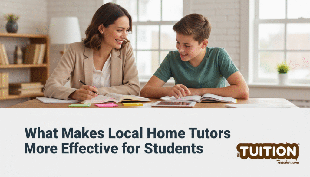 What Makes Local Home Tutors More Effective for Students through personalized one-to-one learning