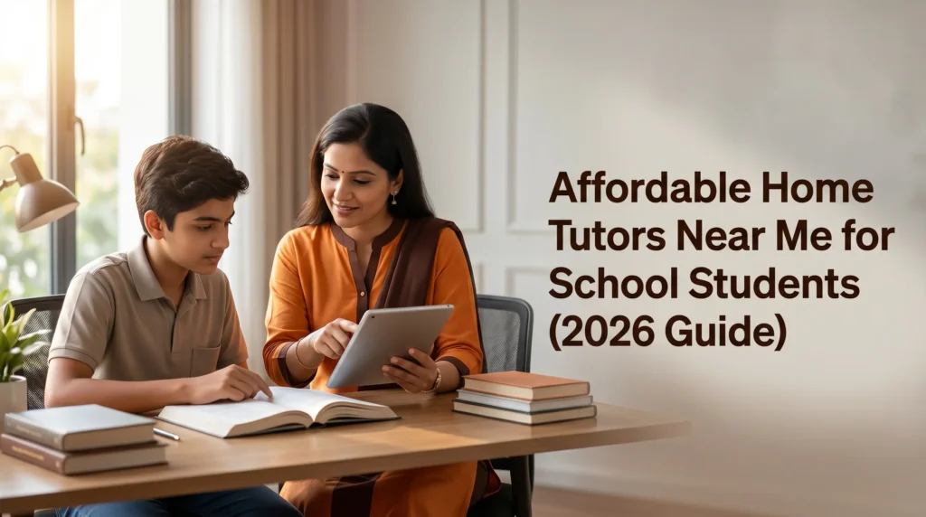 Affordable Home Tutors Near Me for School Students