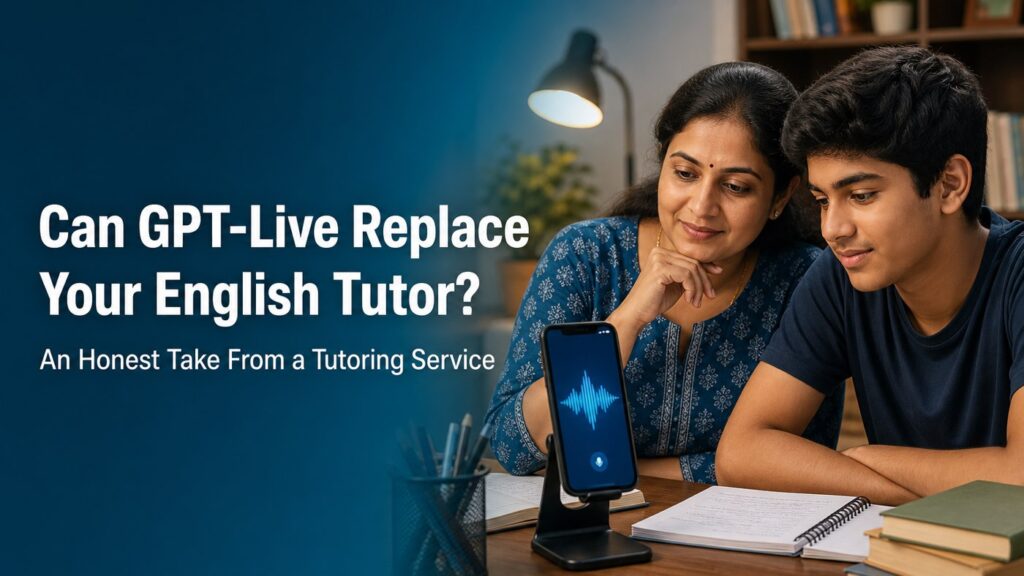 Can GPT-Live Replace Your English Tutor? An Honest Take From a Tutoring Service 2 Can GPT-Live replace your English tutor — honest take from a tutoring service